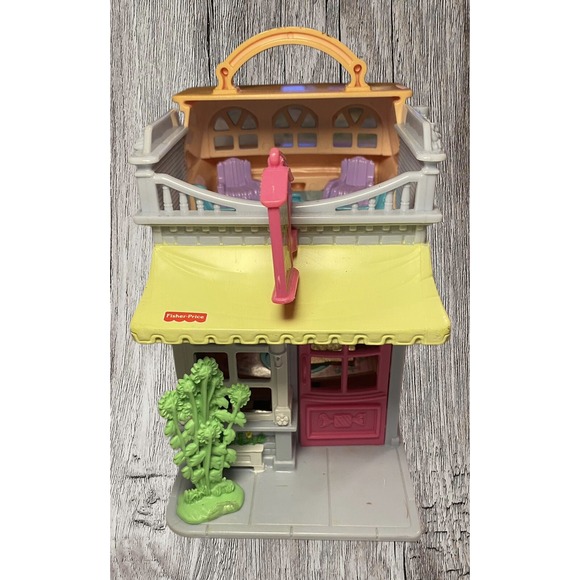 Fisher-Price Other - 2001 Fisher Price Sweet Streets Candy Shop/ Dance Studio Houses